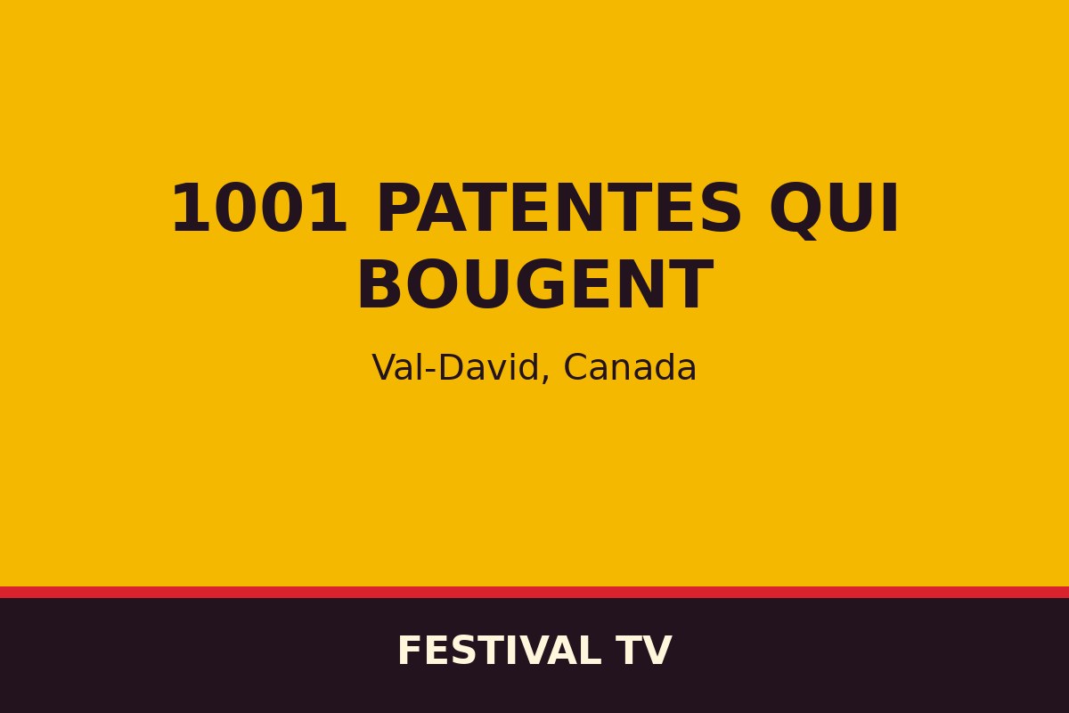 1001 patentes qui bougent — affiche / photo officielle