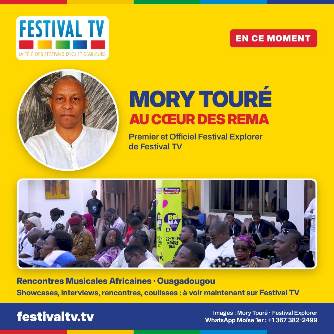 Focus Burkina aux REMA 2026 : Mory Touré filme les showcases de Ouagadougou