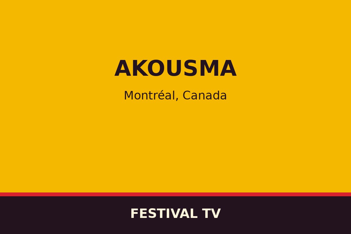 Akousma — affiche / photo officielle