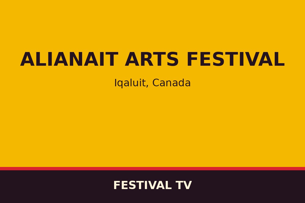 Alianait Arts Festival — affiche / photo officielle