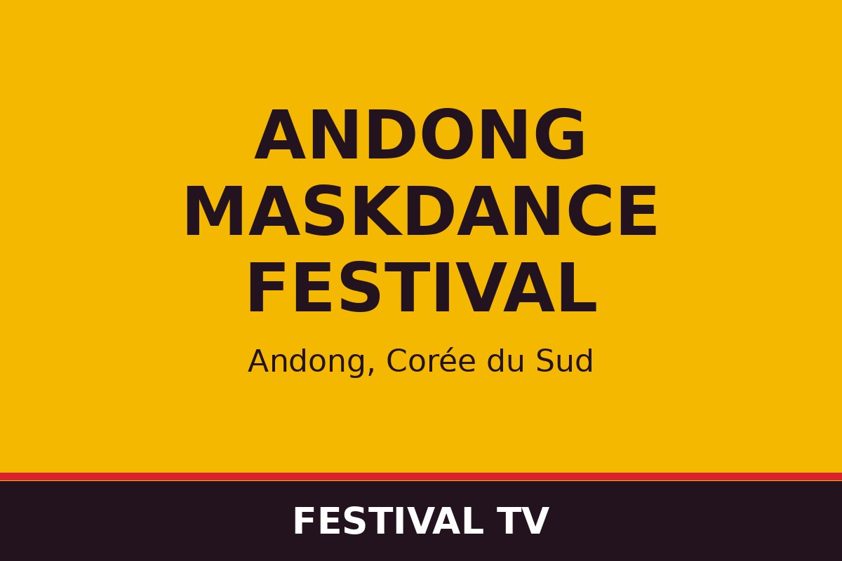 Andong Maskdance Festival — affiche / photo officielle