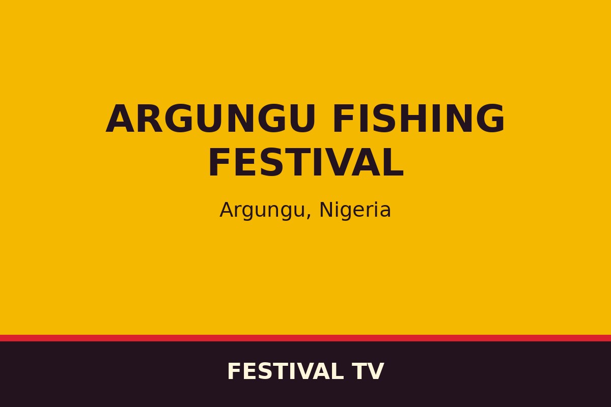 Argungu Fishing Festival — affiche / photo officielle