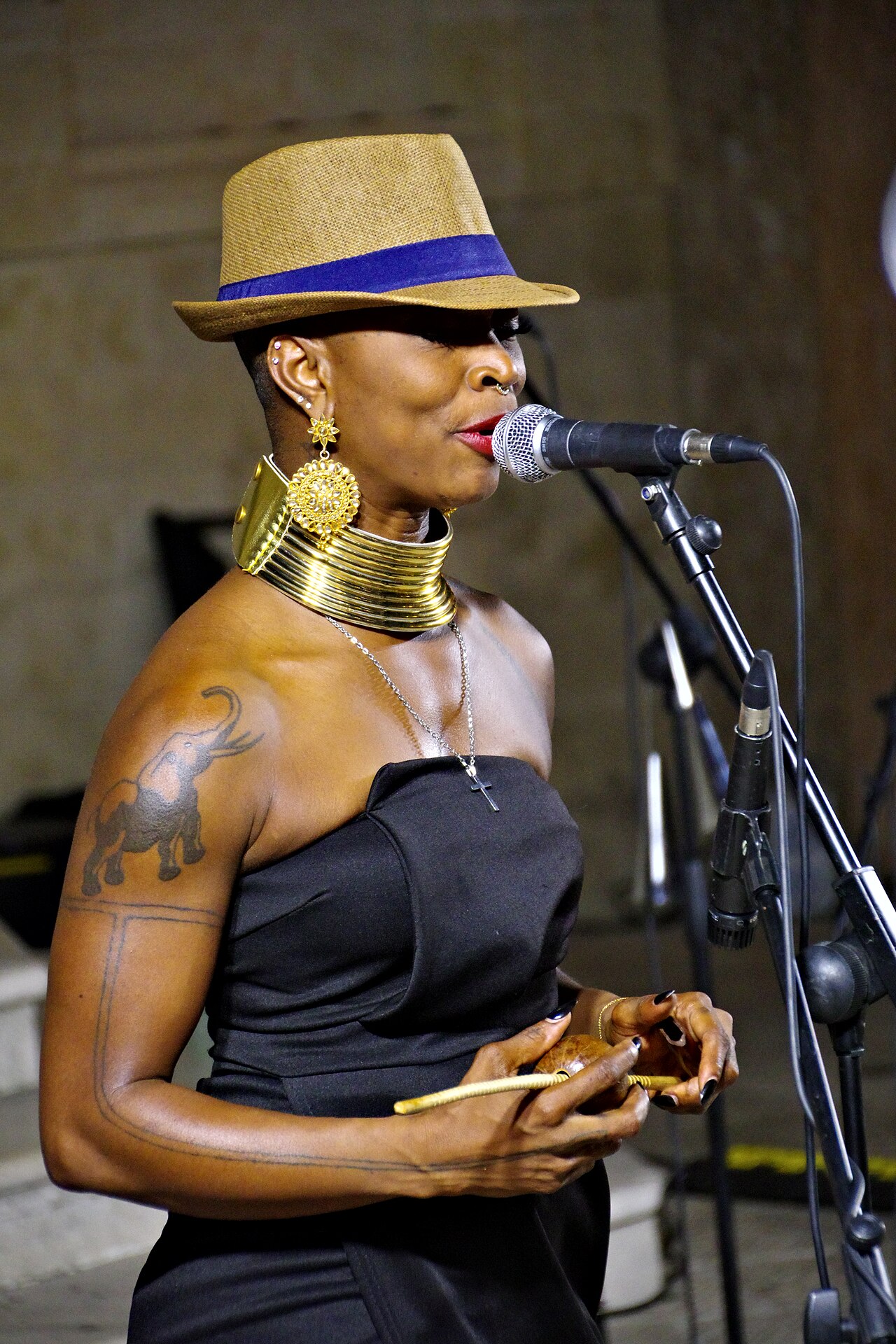 Dobet Gnahoré — picture by the artist