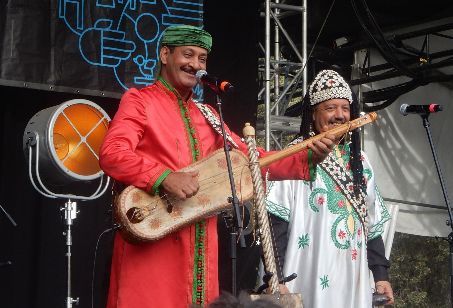 Maâlem Hamid El Kasri — picture by the artist