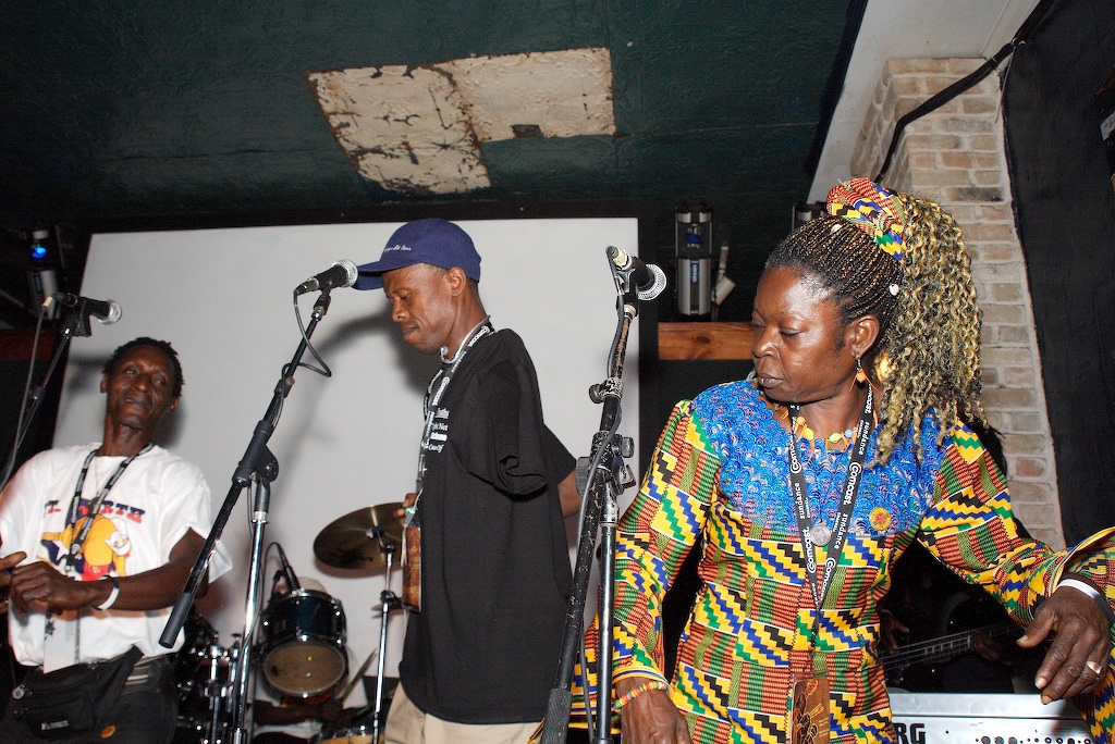 Sierra Leone's Refugee All Stars — picture by the artist
