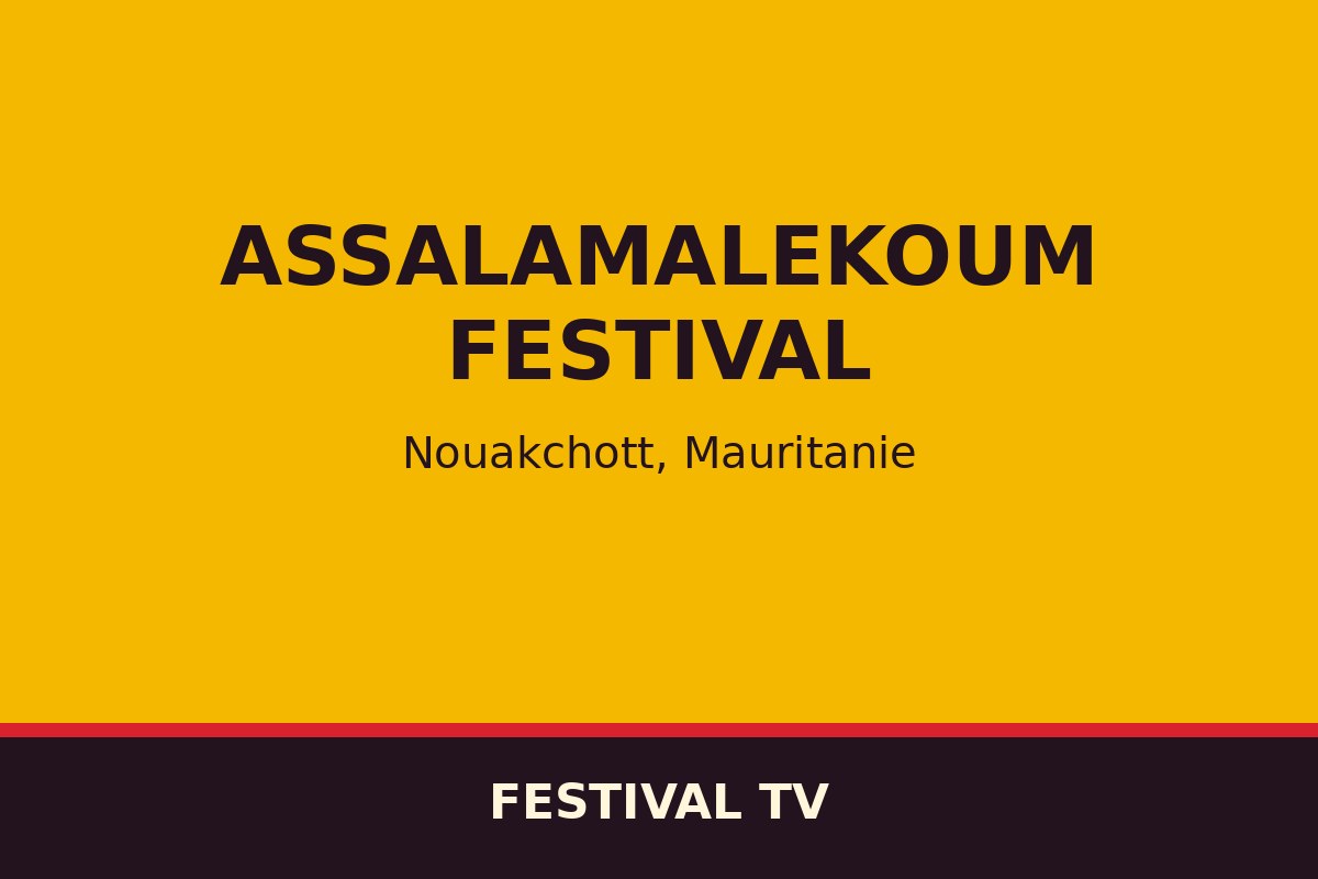 Assalamalekoum Festival — affiche / photo officielle