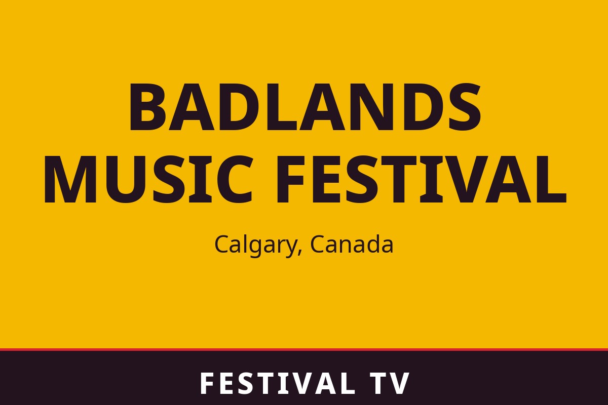 Badlands Music Festival — visuel Festival TV