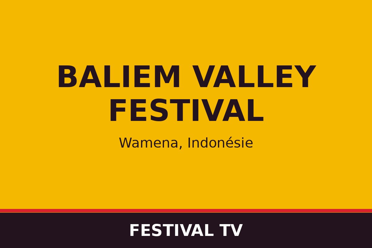 Baliem Valley Festival — affiche / photo officielle