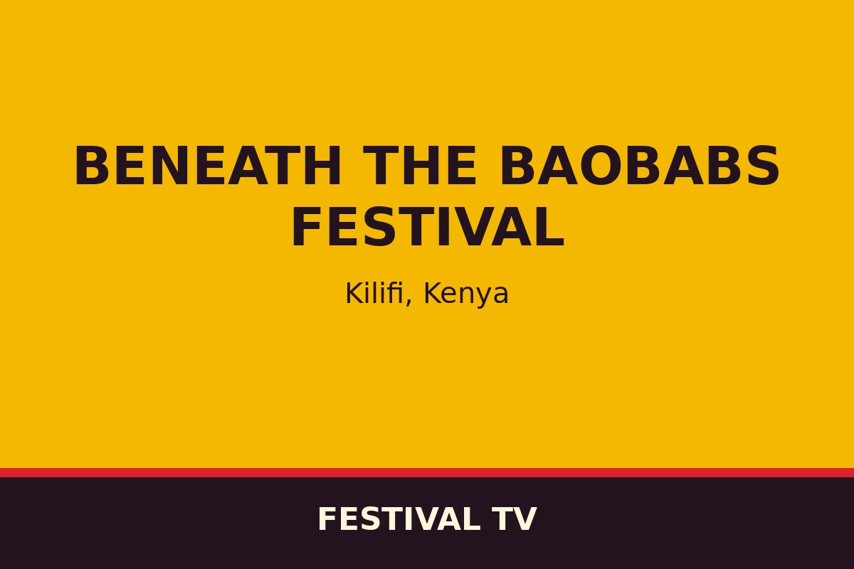 Beneath the Baobabs Festival — affiche / photo officielle