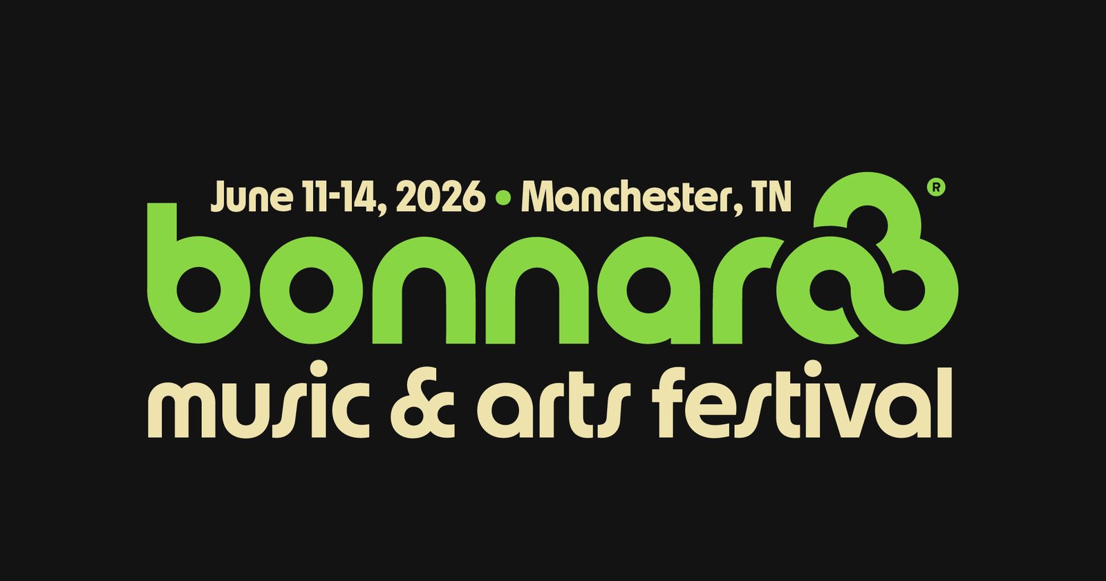 Bonnaroo Music & Arts Festival — poster / official photo
