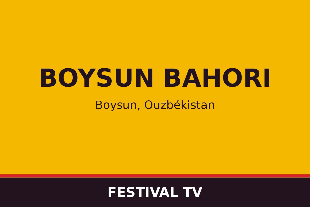 Boysun Bahori — affiche / photo officielle