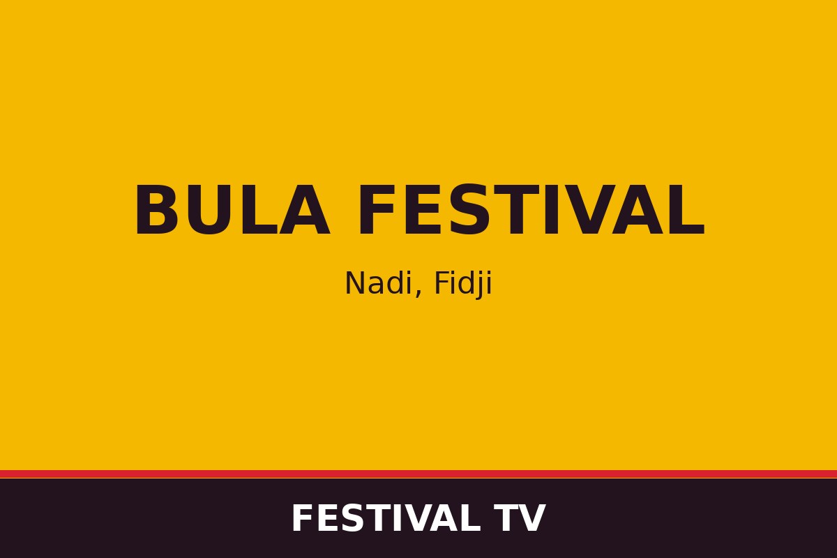Bula Festival — affiche / photo officielle