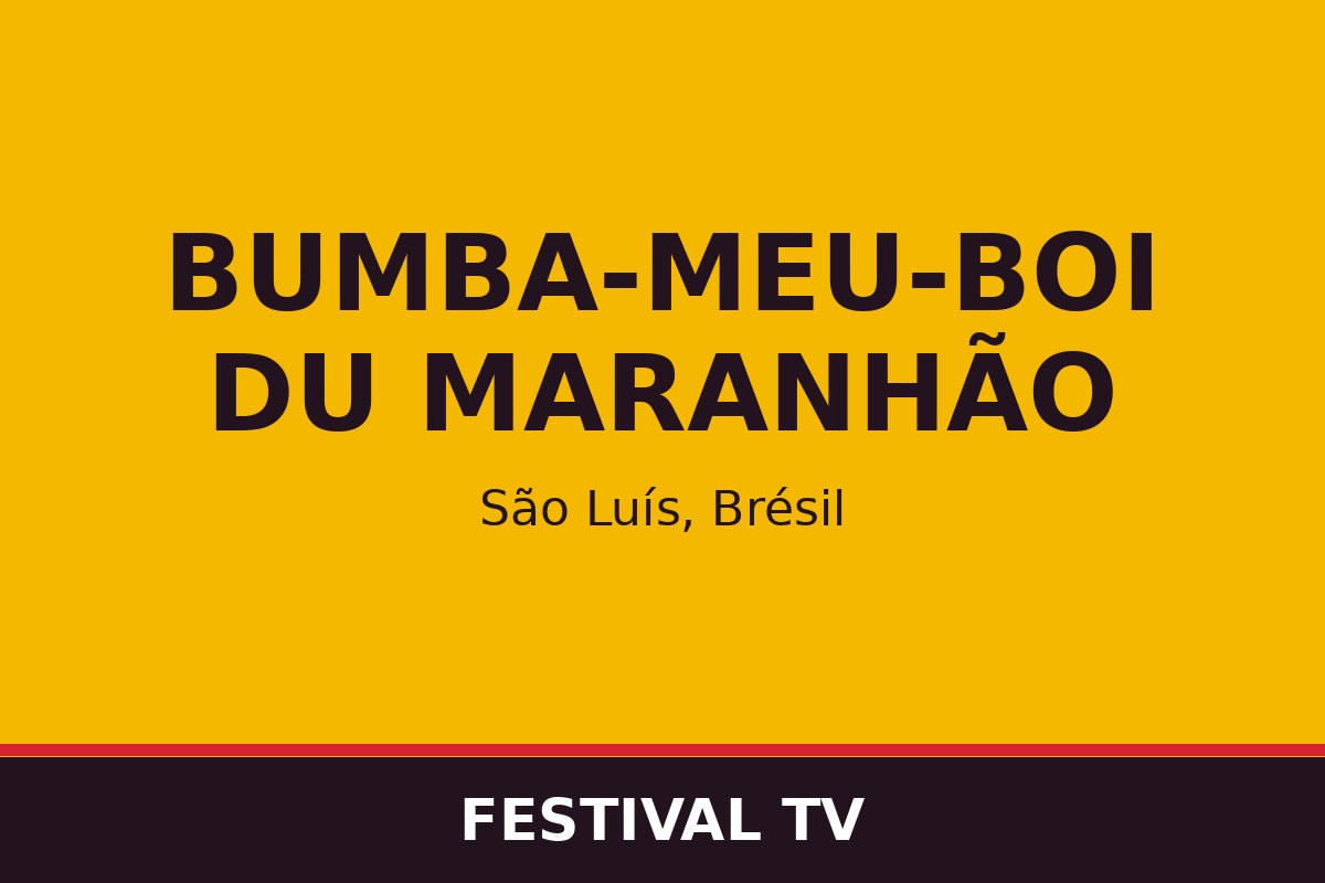Bumba-meu-boi du Maranhão — affiche / photo officielle