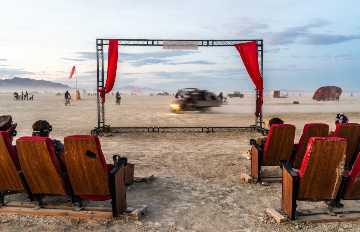 Burning Man — Black Rock City — poster / official photo