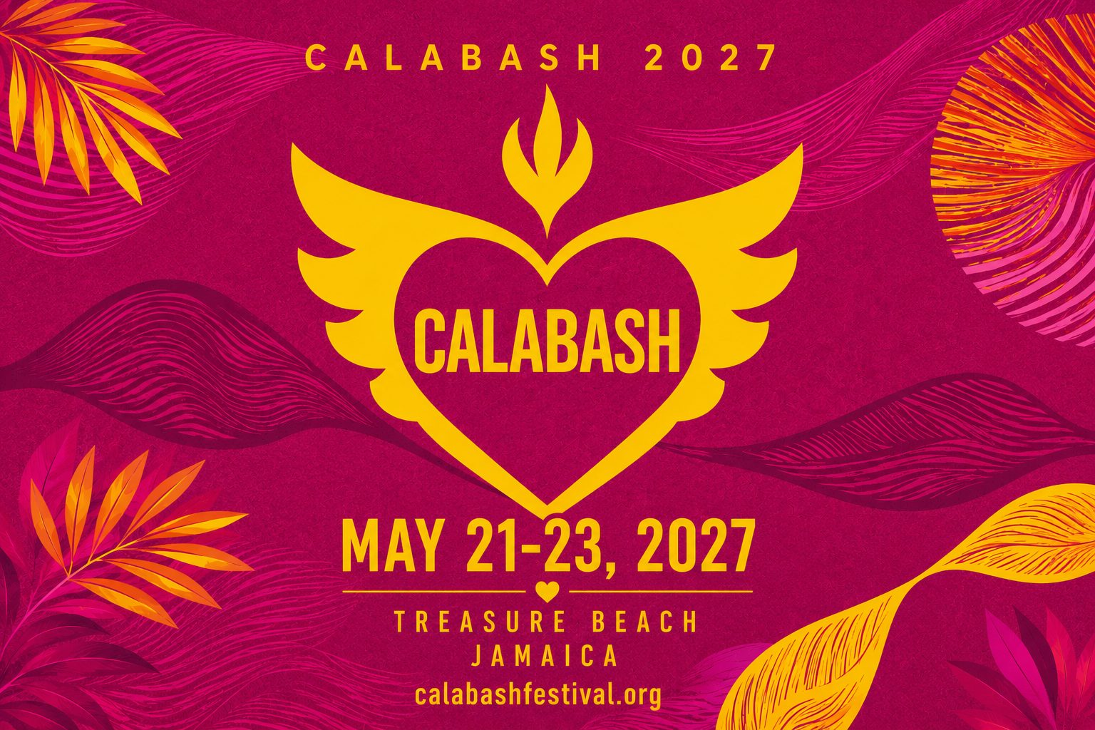 Calabash International Literary Festival — affiche / photo officielle