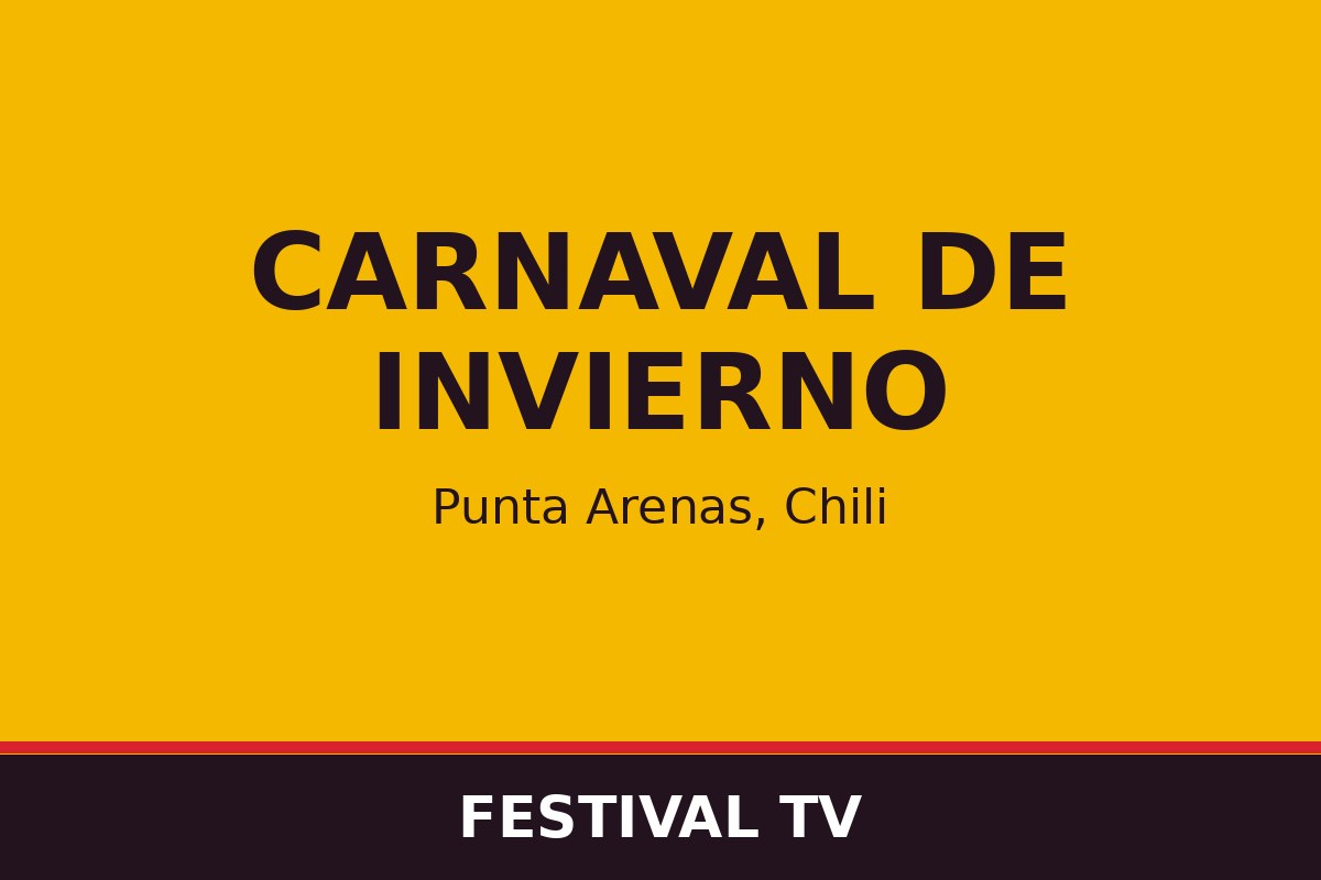 Carnaval de Invierno — affiche / photo officielle
