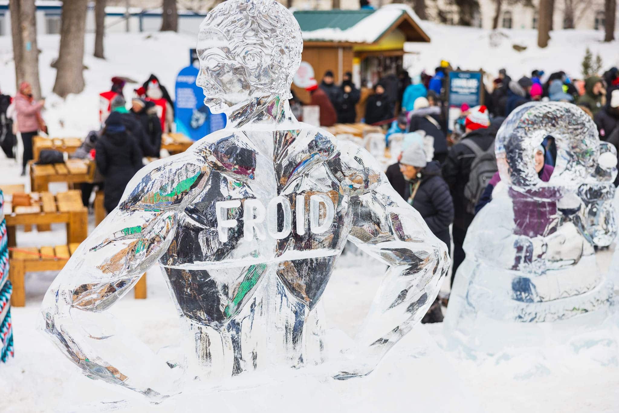 Atmosphere of the Quebec Carnival