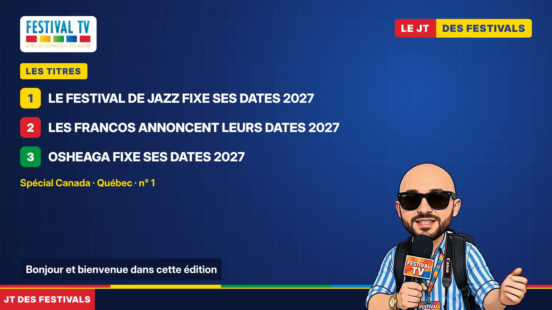 JT Spécial Canada · Québec, présenté par Moïse 1er