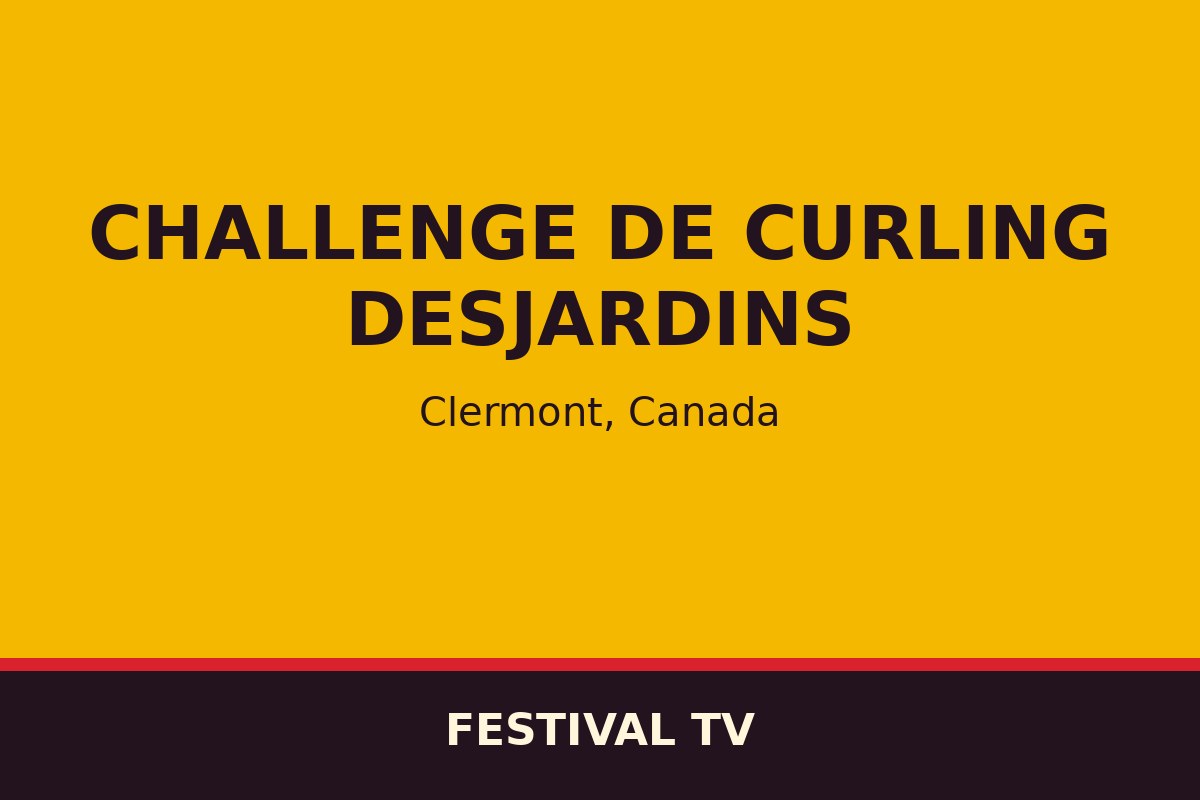 Challenge de curling Desjardins — affiche / photo officielle