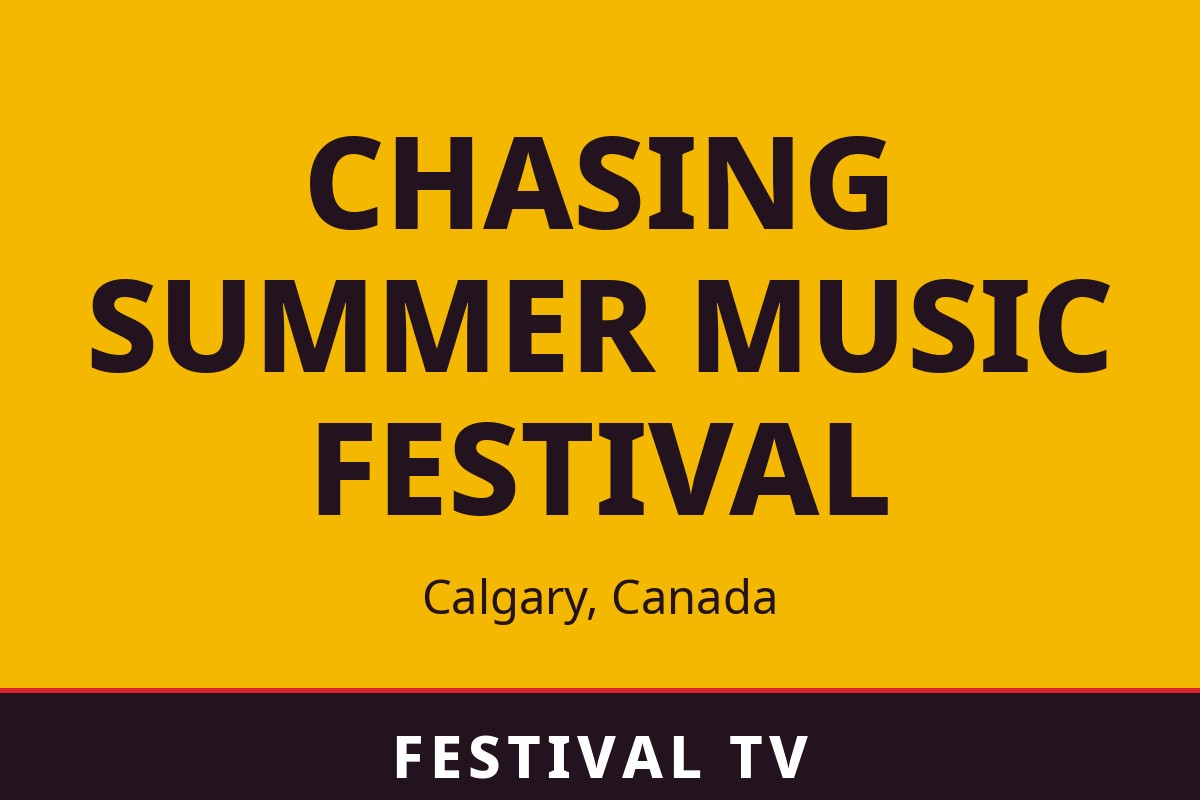 Chasing Summer Music Festival — visuel Festival TV