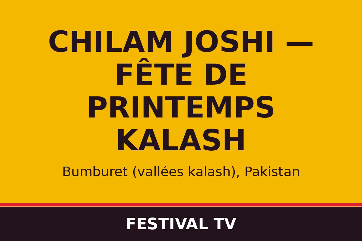 Chilam Joshi — fête de printemps kalash — affiche / photo officielle