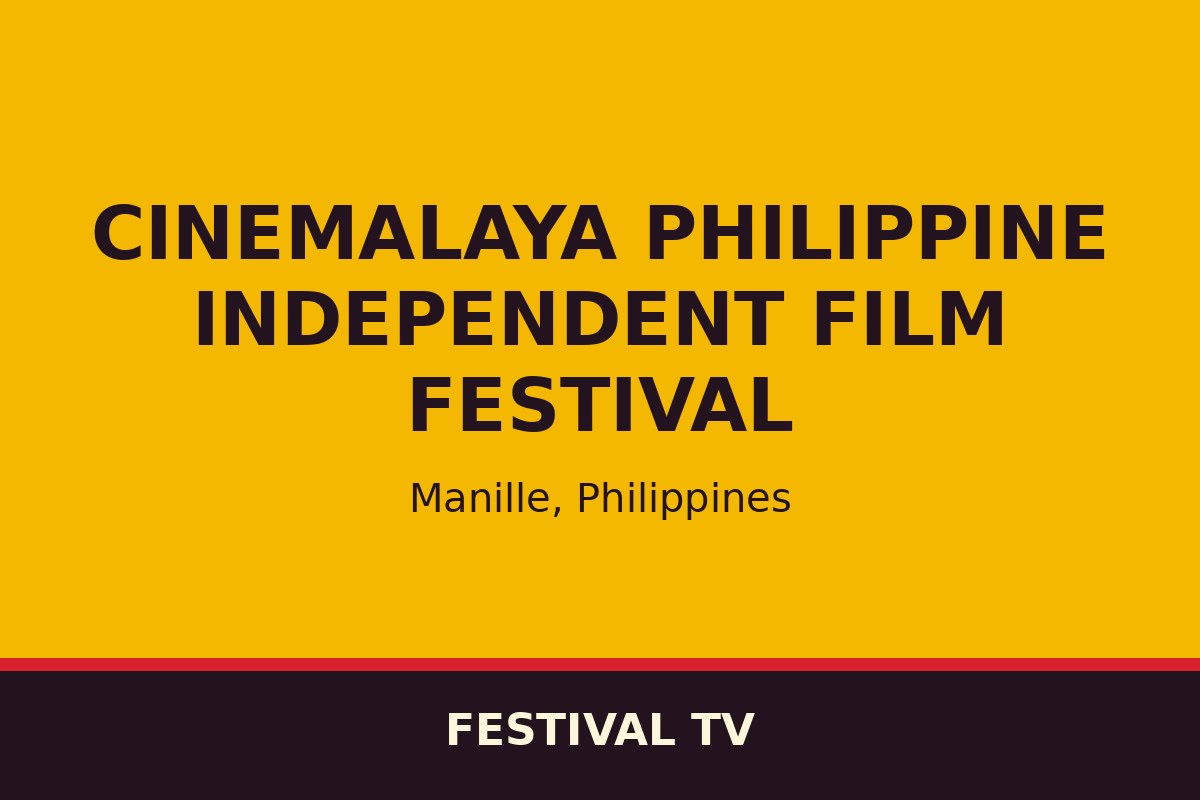 Cinemalaya Philippine Independent Film Festival — affiche / photo officielle