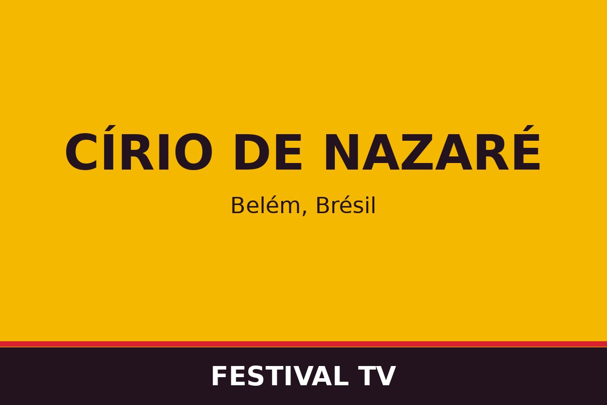 Círio de Nazaré — affiche / photo officielle
