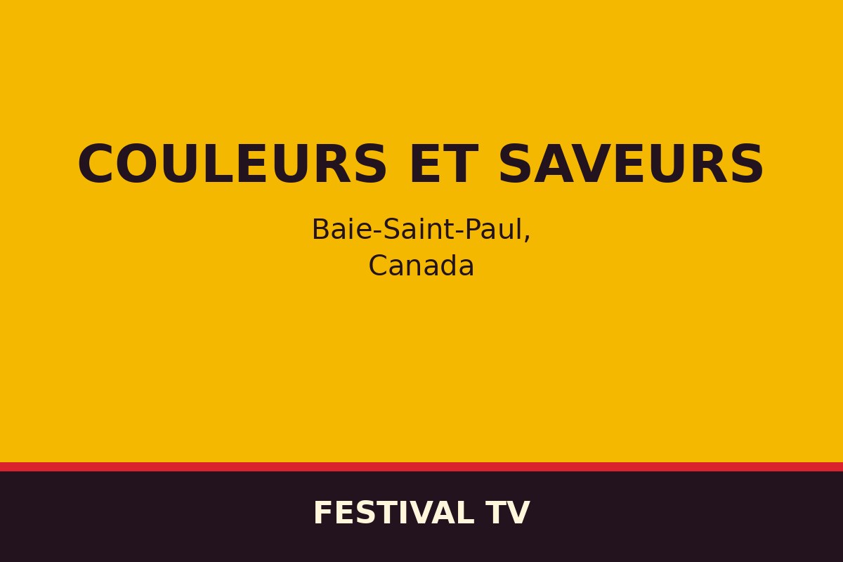 Couleurs et saveurs — affiche / photo officielle