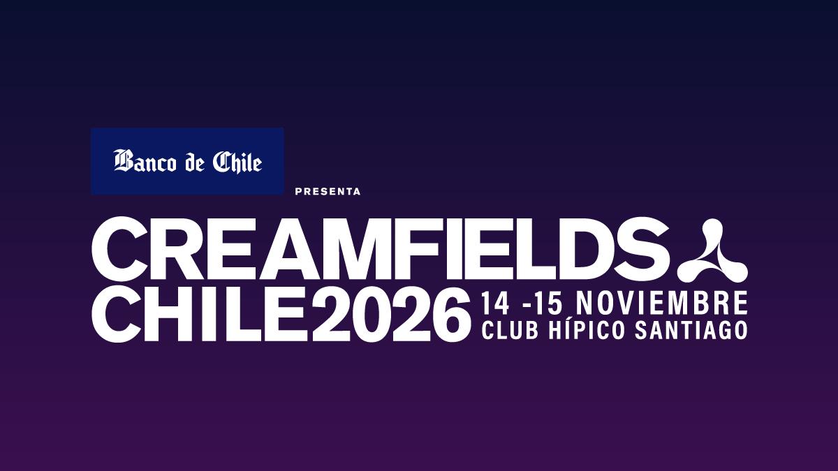 Creamfields Chile — affiche / photo officielle