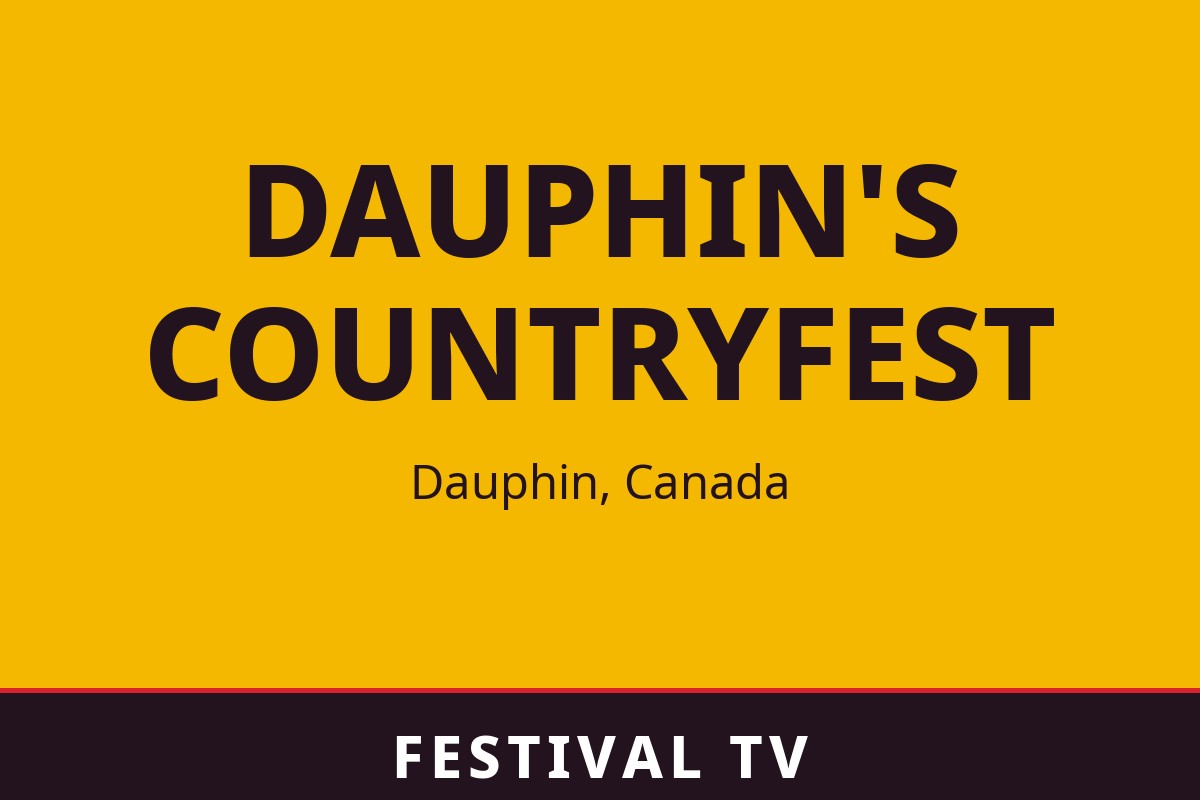 Dauphin's Countryfest — affiche / photo officielle
