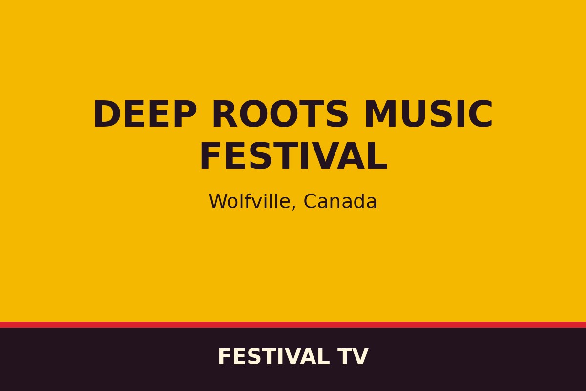 Deep Roots Music Festival — affiche / photo officielle