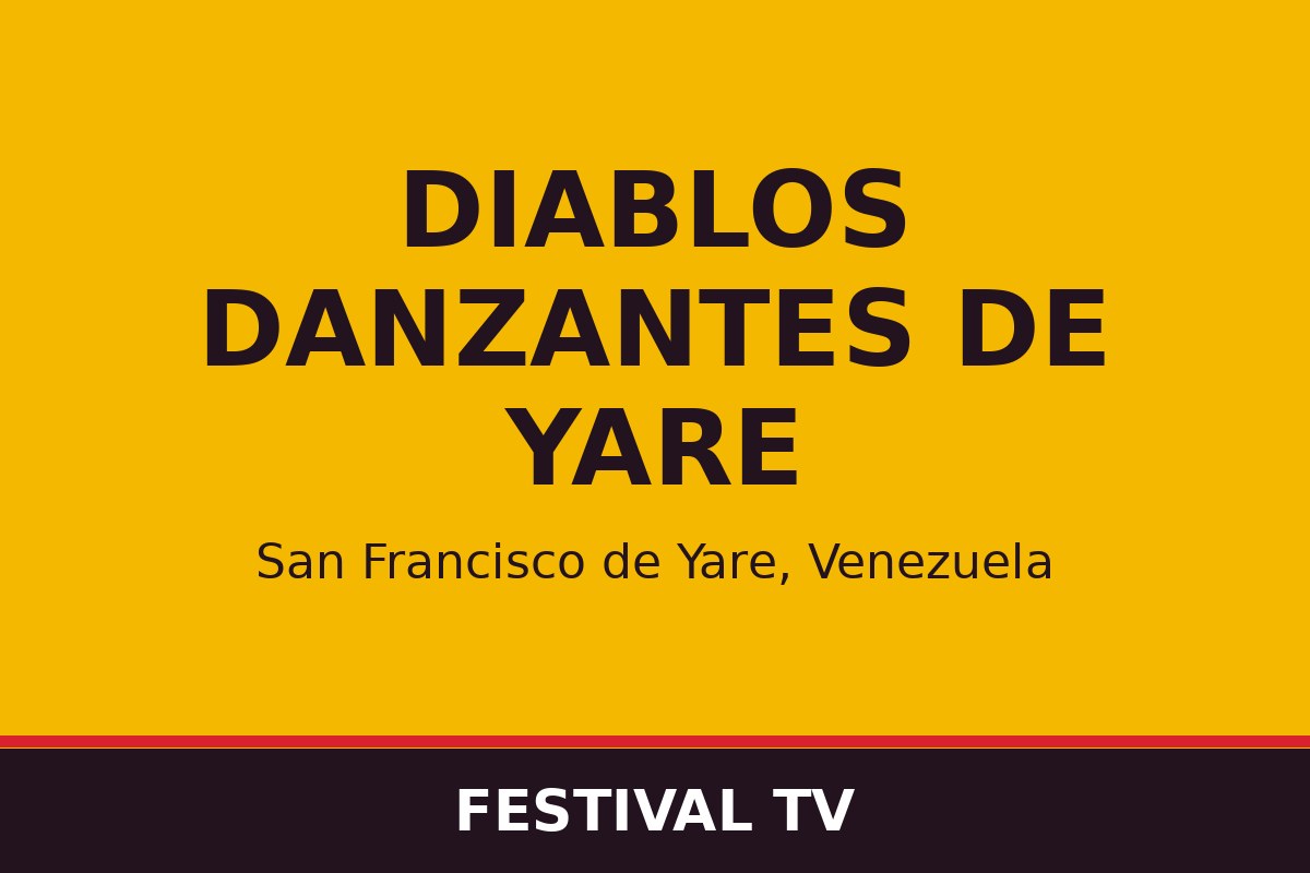 Diablos Danzantes de Yare — affiche / photo officielle