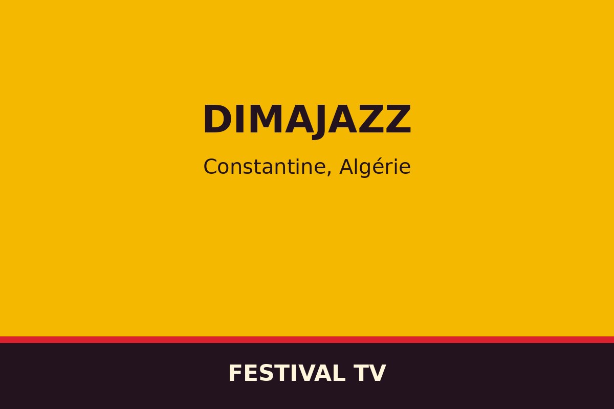Dimajazz — affiche / photo officielle