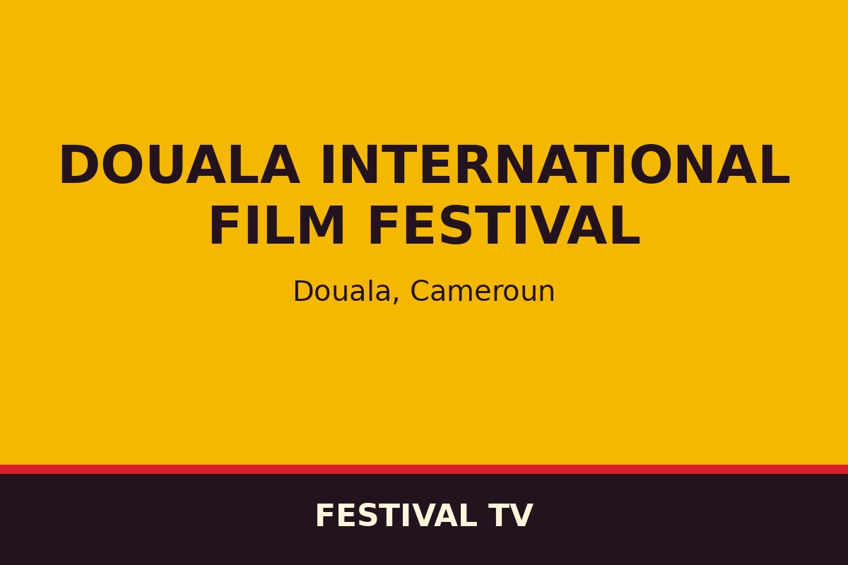 Douala International Film Festival — affiche / photo officielle