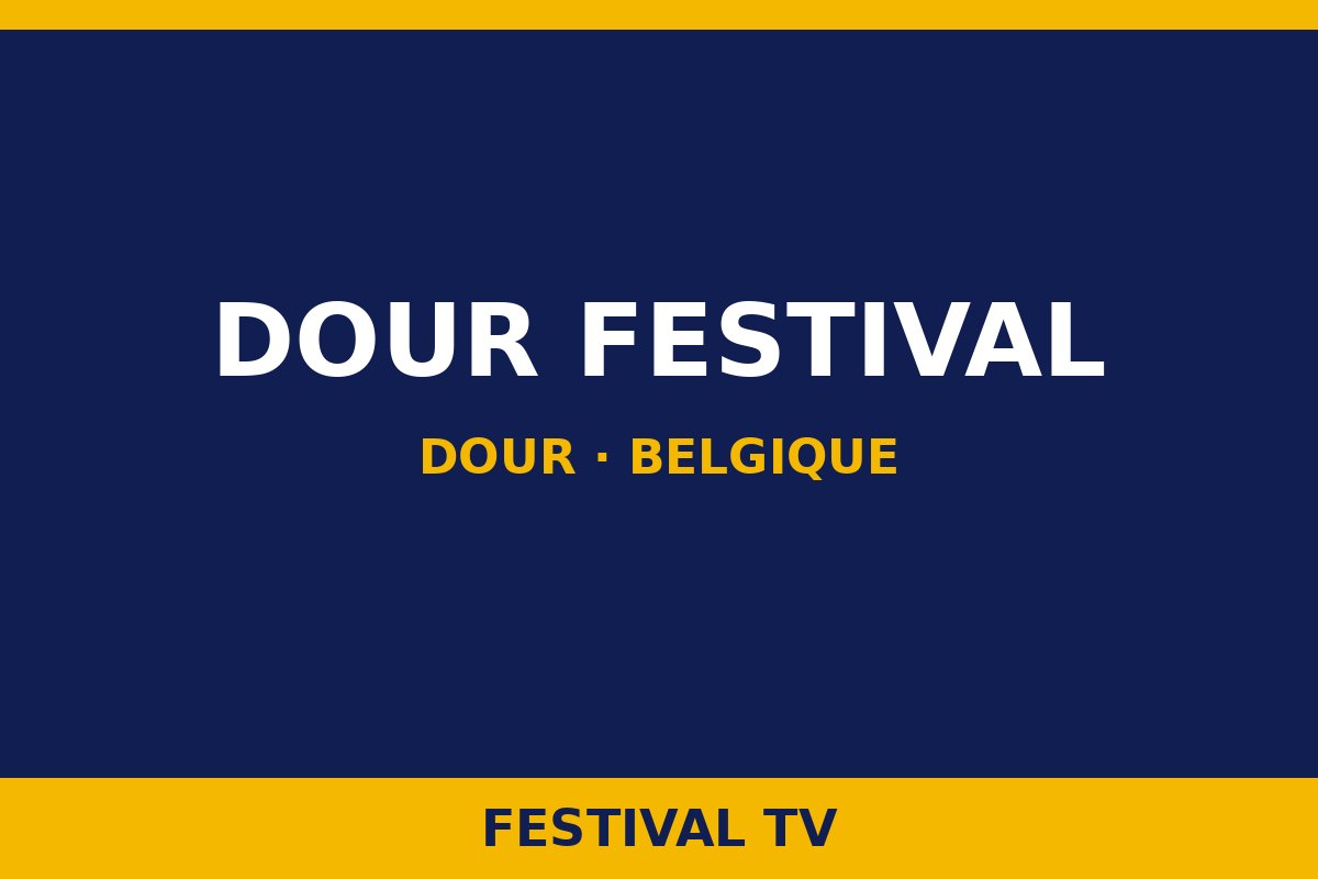 Dour Festival — Dour Festival · Dour, Belgique