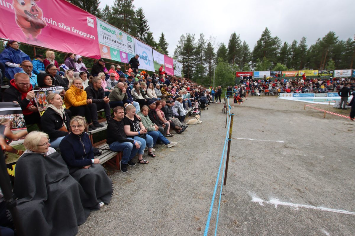Le public de l'Eukonkanto Arena — © Hannu Keränen / Eukonkanto