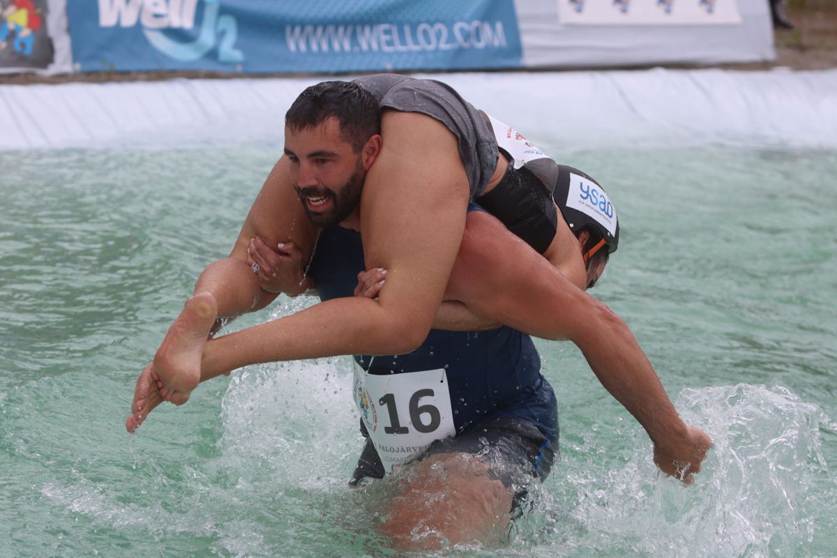 Un couple américain sur le parcours 2023 — © Hannu Keränen / Eukonkanto