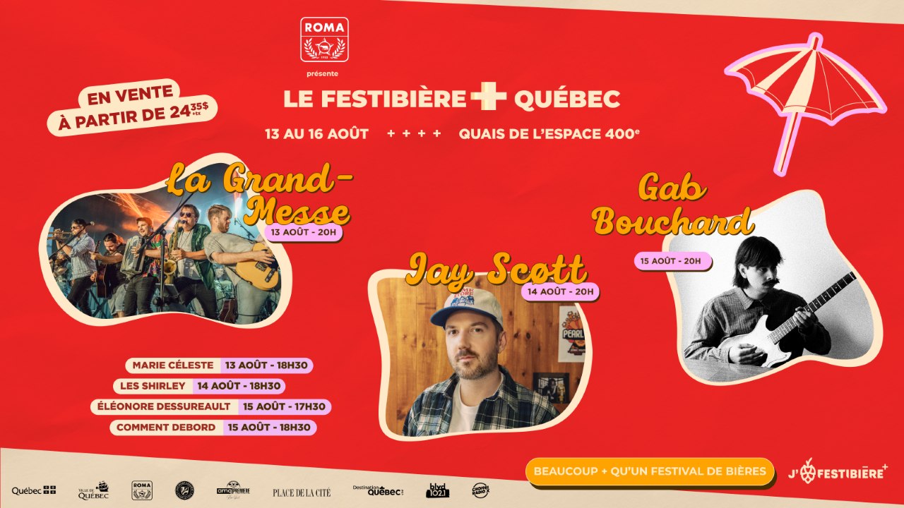 Festibière de Québec — affiche / photo officielle