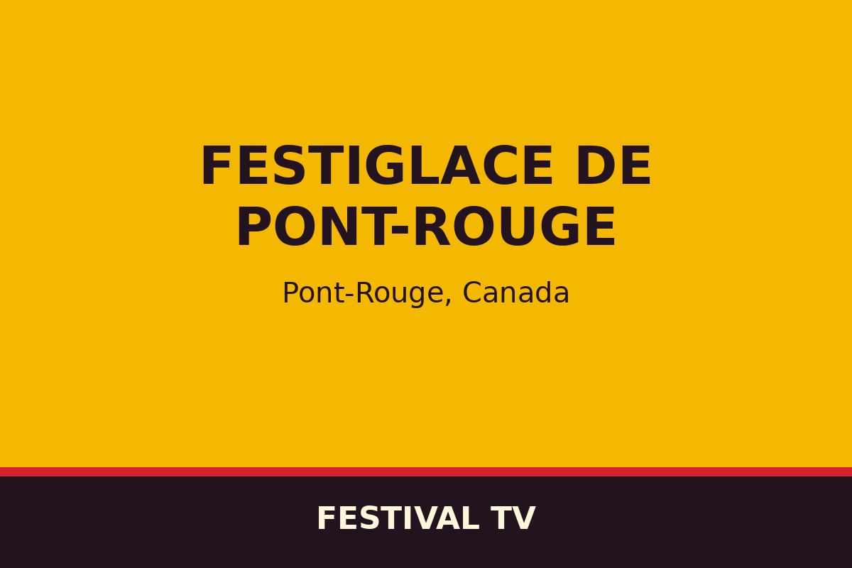 Festiglace de Pont-Rouge — affiche / photo officielle