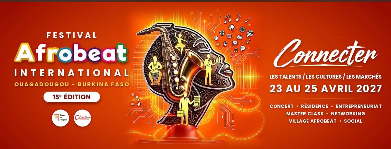 Festival Afrobeat International — 15th edition, official banner