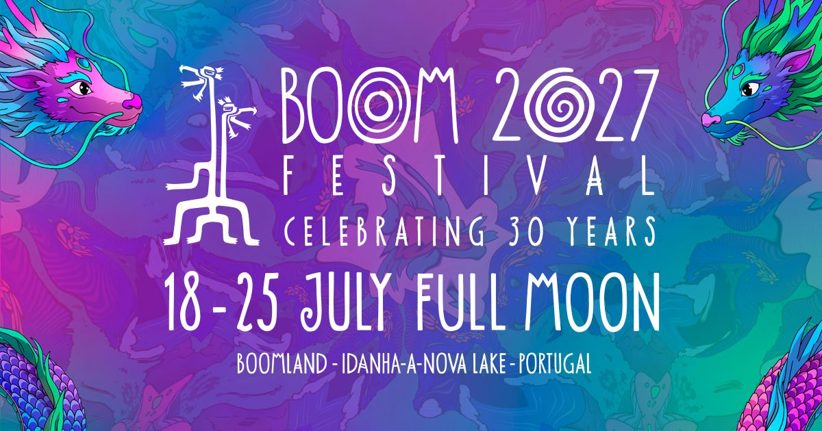 Boom Festival — affiche / photo officielle