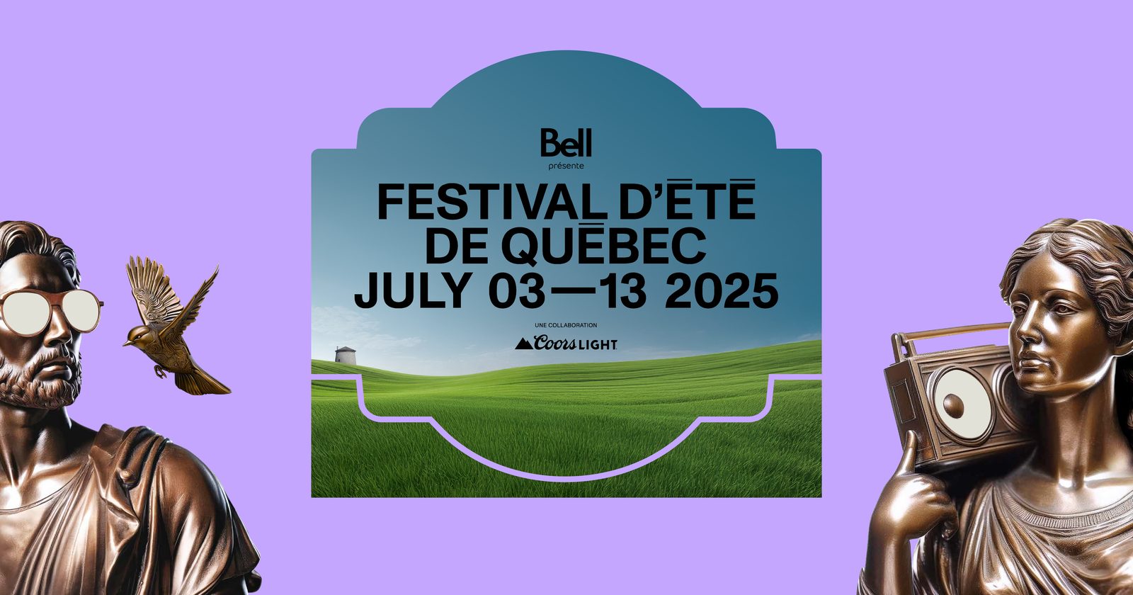 Quebec Summer Festival (FEQ) — poster / official photo
