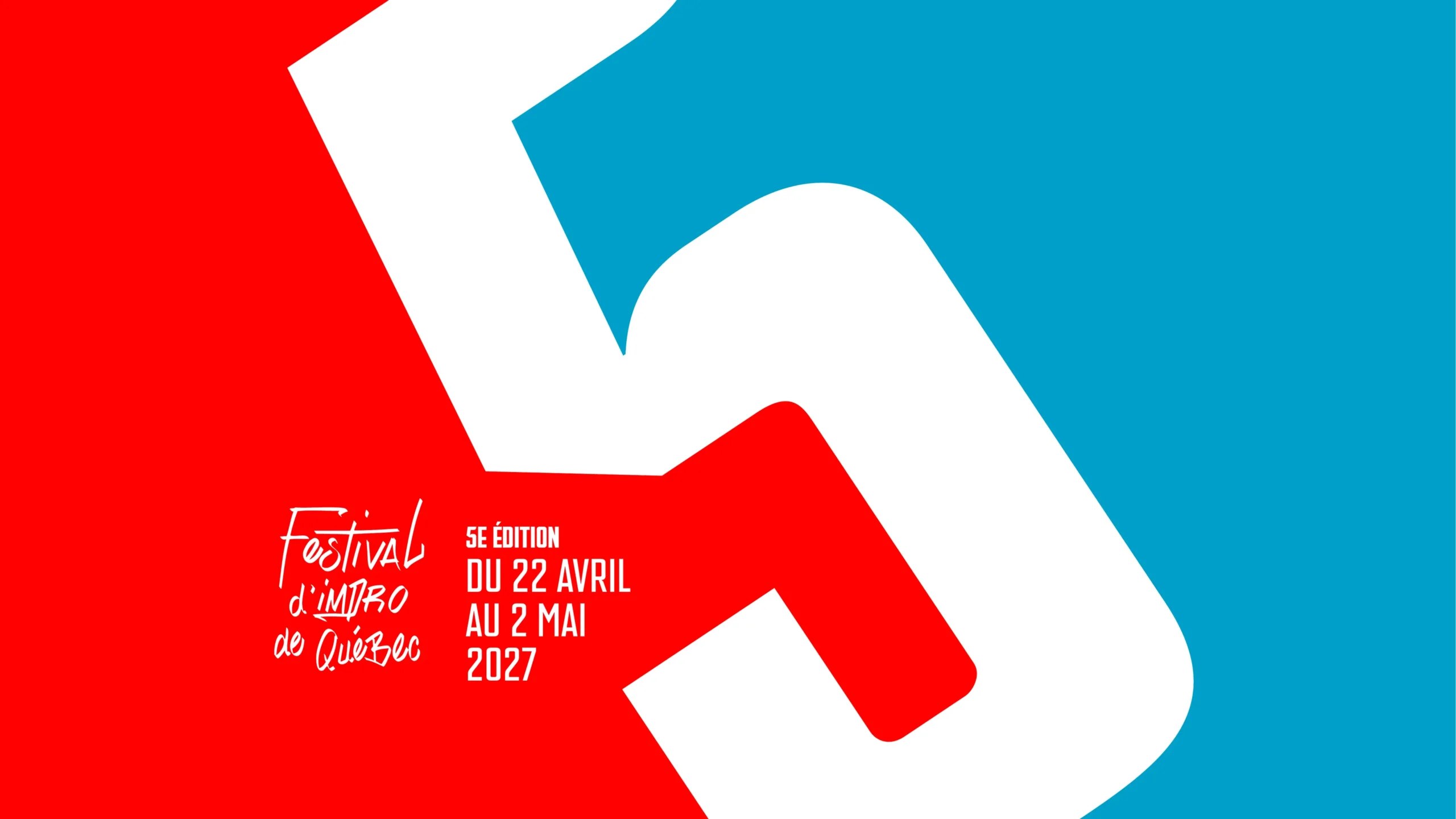 Festival d'impro de Québec — affiche / photo officielle