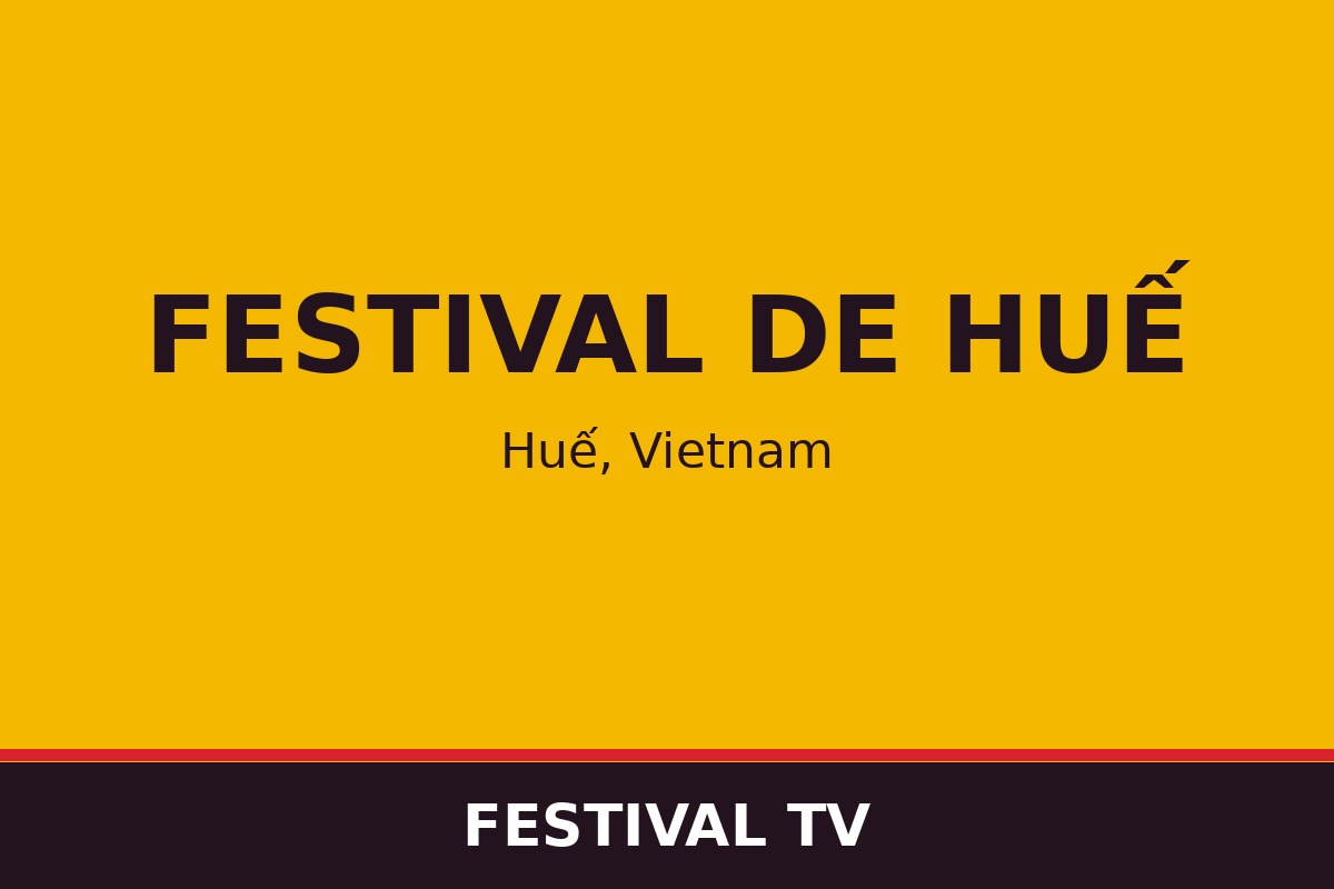 Festival de Huế — affiche / photo officielle