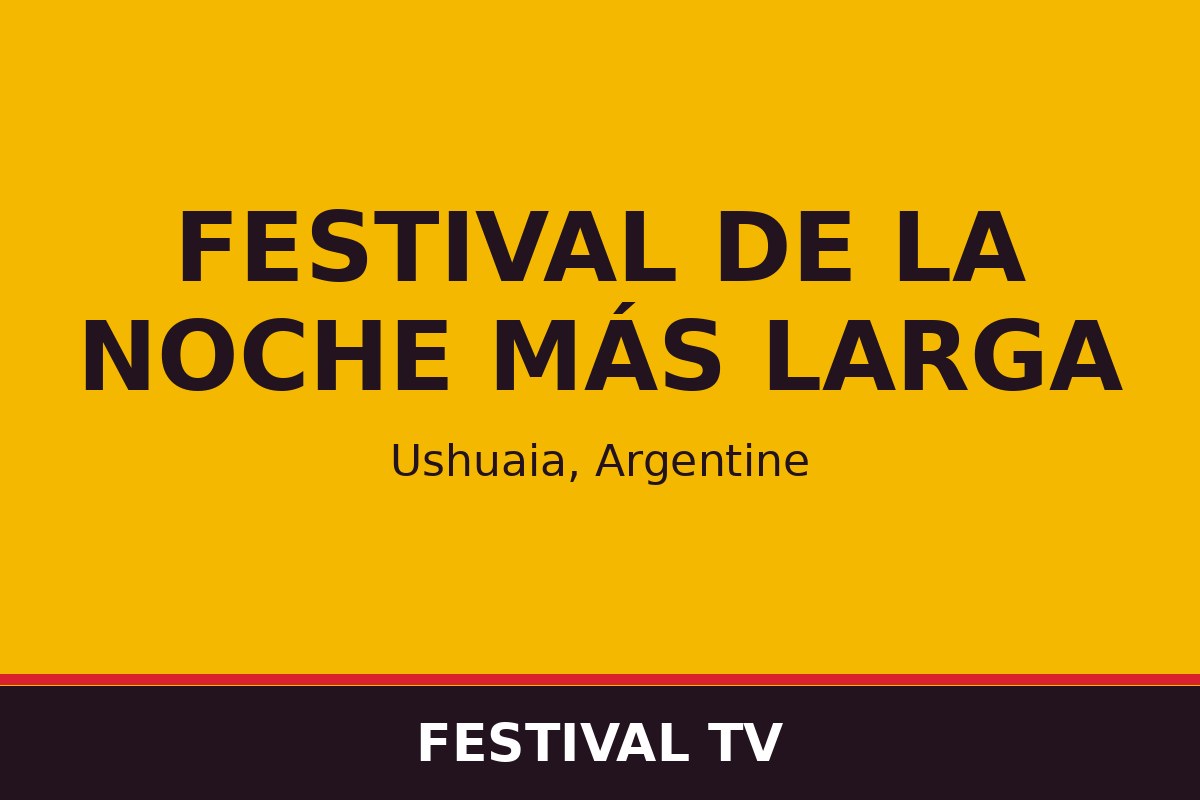 Festival de la Noche más Larga — affiche / photo officielle