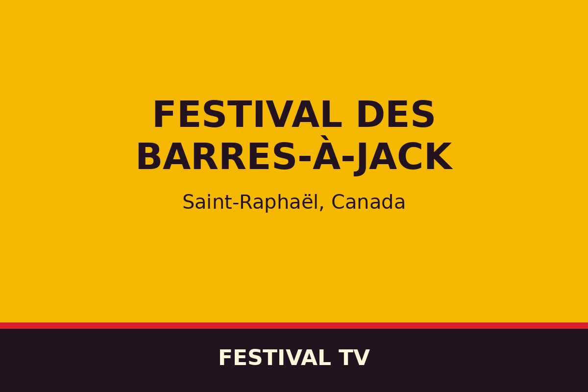 Festival des Barres-à-Jack — affiche / photo officielle