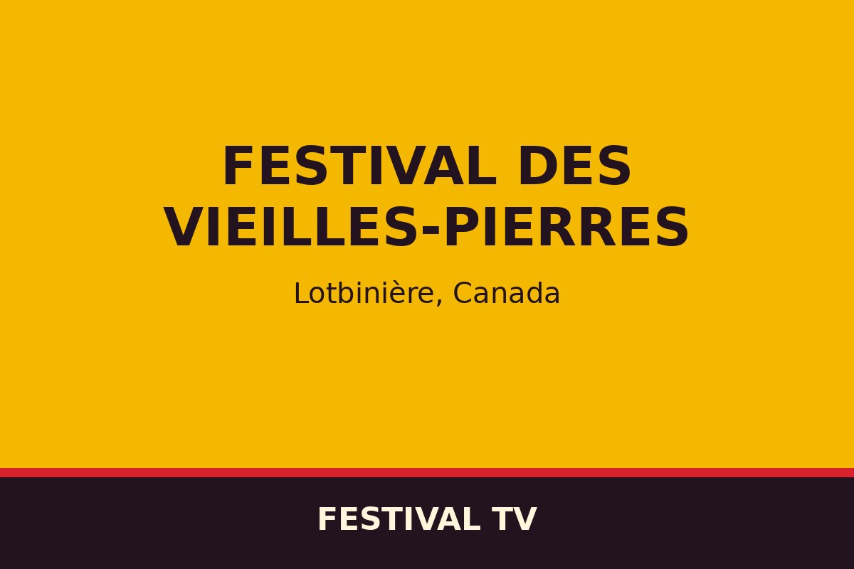 Festival des Vieilles-Pierres — affiche / photo officielle
