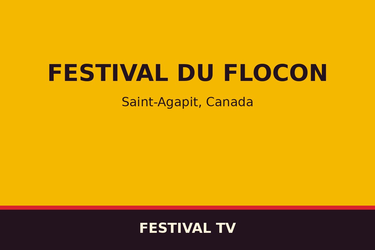Festival du Flocon — affiche / photo officielle