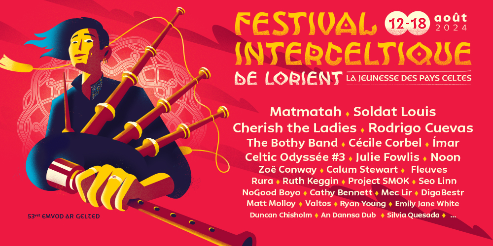 Festival interceltique de Lorient — affiche / photo officielle