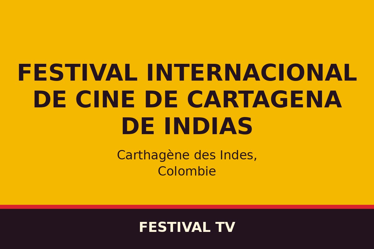 Festival Internacional de Cine de Cartagena de Indias — affiche / photo officielle